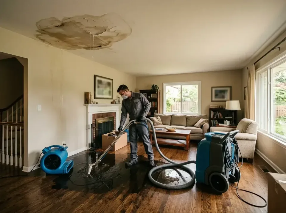 attic-pipe-burst-ceiling-drip-008 — frequently asked questions, Water Damage Restoration & Carpet Care in Tigerville, SC